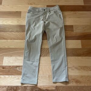 Tan Lululemon ABC Pants
